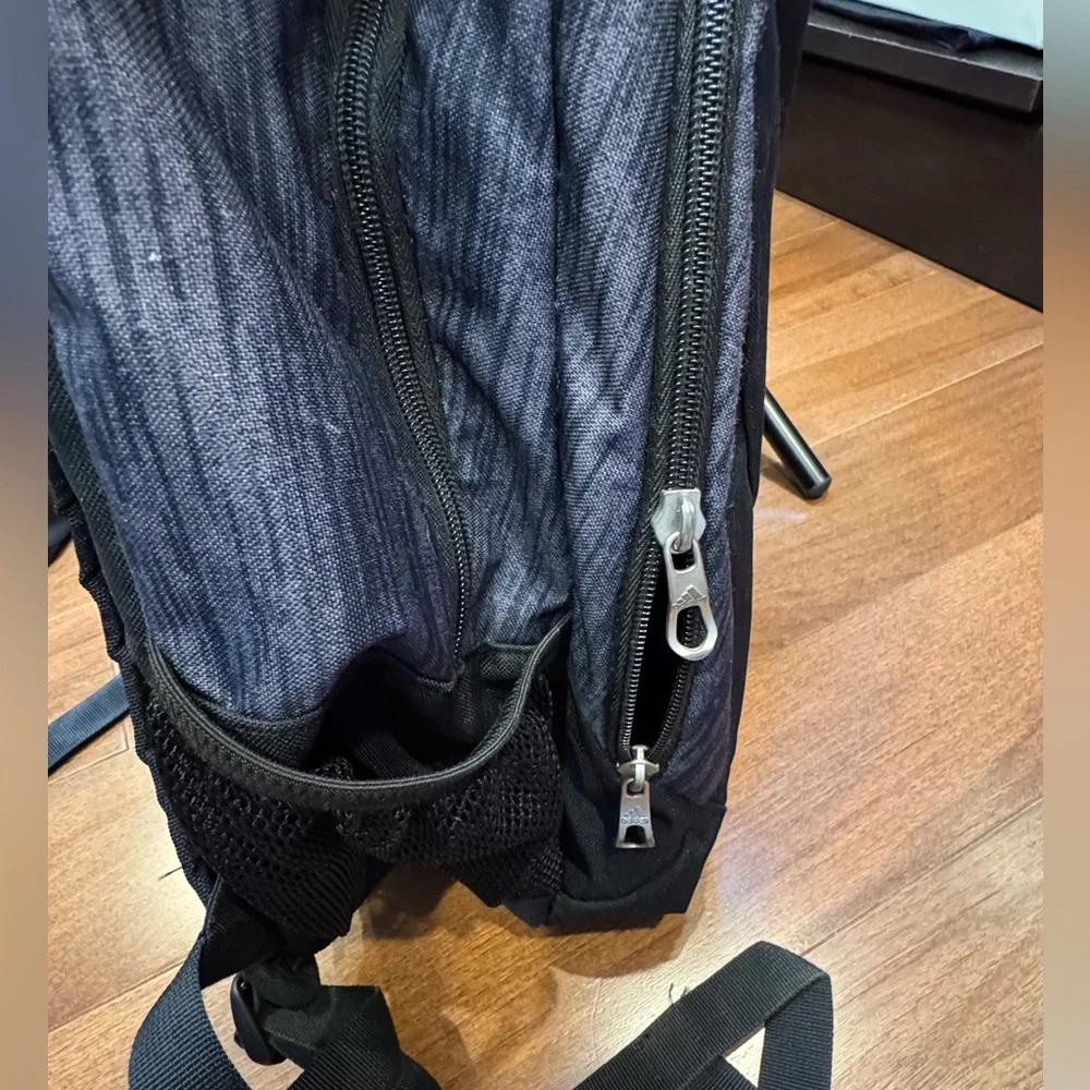 ADIDAS Black and Gray Backpack